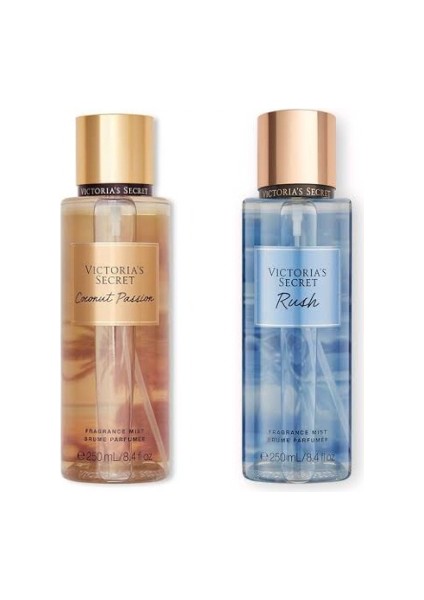 Vıctorıa's Secret Coconut Passion-Rush Vücut Spreyi Ikili Set