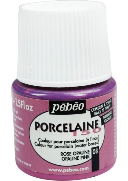 Porcelaine 150 Porselen Boyası 08 Opaline Pink modelleri