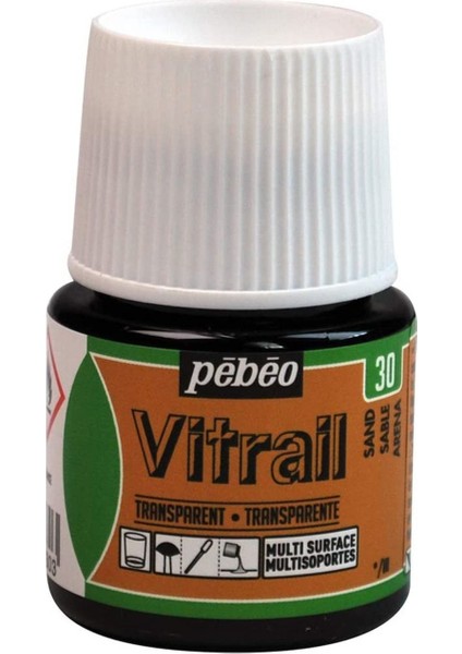 Vitrail Cam Boyası 45 ml 30 Sand
