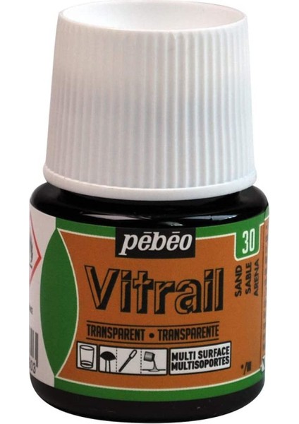 Vitrail Cam Boyası 45 ml 30 Sand modelleri