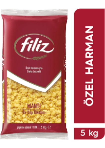 - Makarna Manti (2 x 5 Kg) Filiz 12