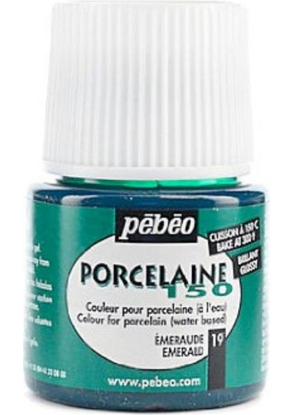Porcelaine 150 Porselen Boyası 19 Emerald