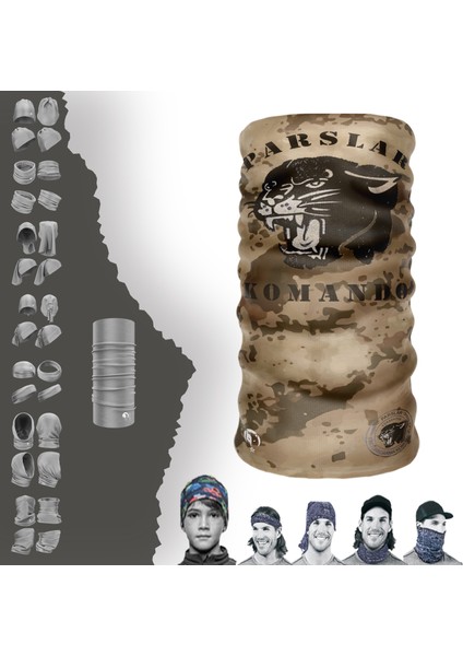 Parslar Operasyon Maske Boyunluk Baf Bandana