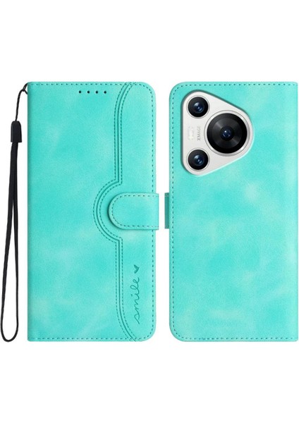 Huawei Pura 70 Kılıf Cüzdan Dahili Mıknatıs Kapak Premium Pu ile Uyumlu (Yurt Dışından)