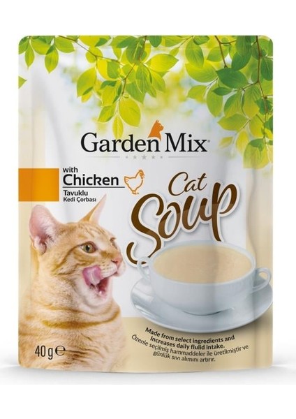 Garden Mix  Tavuklu Kedi Çorbası 40GR