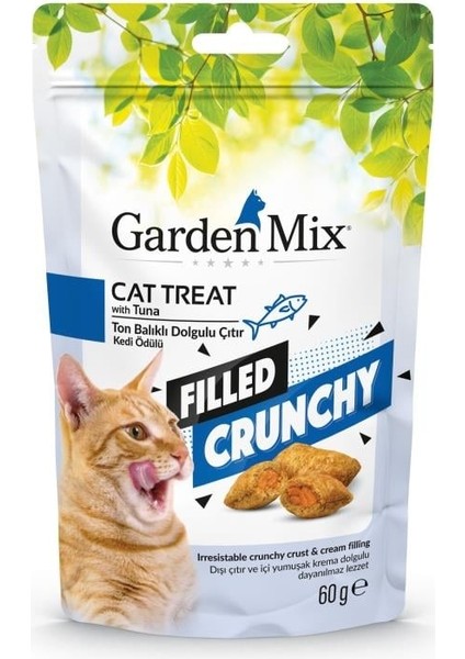 Gardenmix Ton Balıklı Içi Dolgulu Kedi Ödülü 60GR