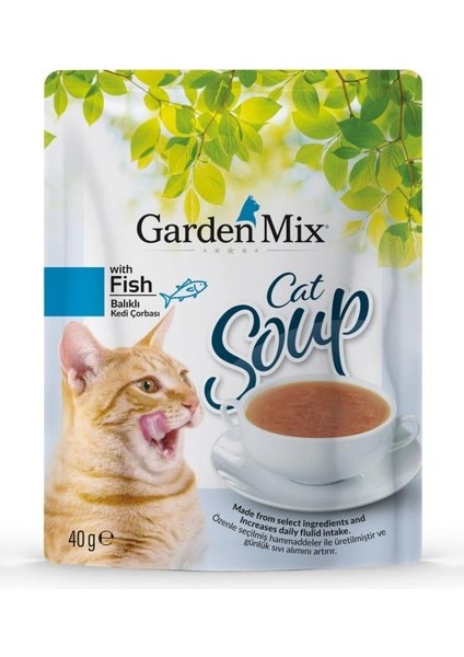 Gardenmix Ton Balıklı Kedi Çorbası 40GR