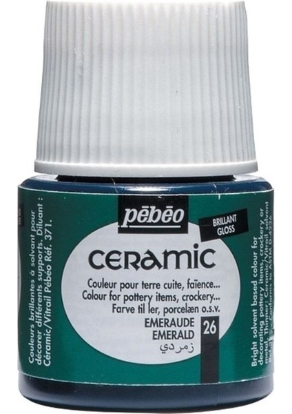 Ceramic 26 Emerald Seramik Boyası 45 ml fiyatları