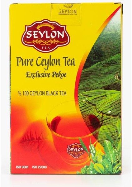 800 gr Kutu Seylon Pekoe Saf Ceylon Tea 1 Adet Ithal Seylan Sri Lanka Kaçak Siyah Yaprak.