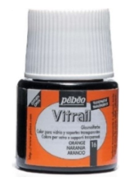 Vitrail Cam Boyası Transparan Orange 45 ml modelleri