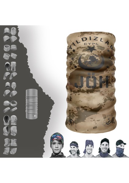 Yıldızlar Jöh Operasyon Maske Boyunluk Baf Bandana