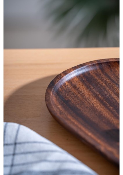 Akasya Oval Sunum Tabak - 30 cm fiyatları