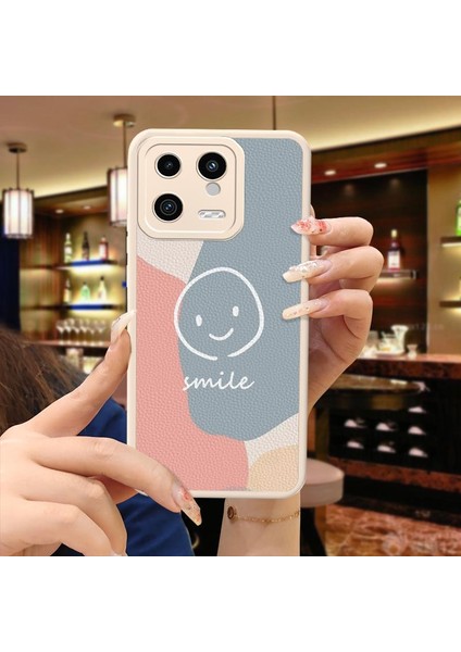 Xiaomi Mi 13 Için Telefon Kılıfı Sevimli Moda Darbeye Dayanıklı Tampon Silikon Kılıf (Yurt Dışından)