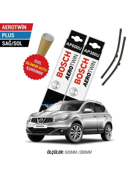Nissan Qashqai Silecek Takımı (2007-2013) Bosch Aerotwin Plus