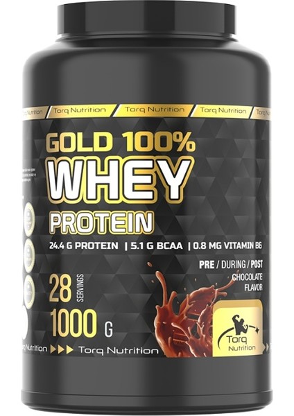 Torq Nutrition Gold Whey Protein Çikolata Aromalı 1000 gr