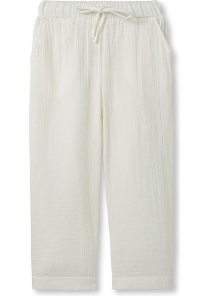 Unisex Çocuk Müslin Pantolon