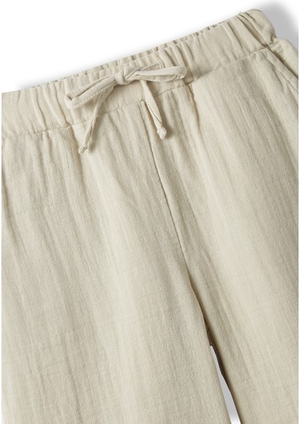 Unisex Çocuk Müslin Pantolon modelleri