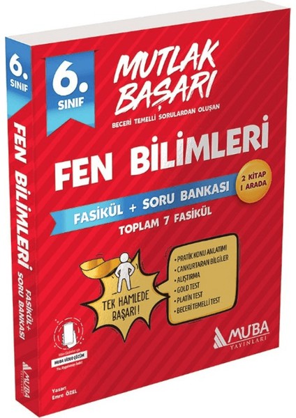 6. Sınıf Fen Bilimleri Fasikül + Soru Bankası - Emre Özel