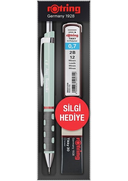 Tikky 0.7mm Min 3lü Opal Mavisi Okul Seti