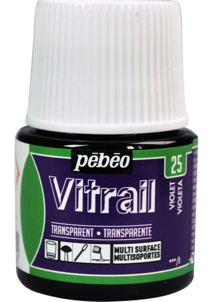 Vitrail Cam Boyası 45 ml 25 Violet fiyatları