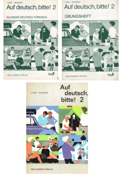 Auf Deutsch, Bitte! 2 Deutsch-Turkısch - Auf Deutsch, Bitte! 2 Übungsheft - Auf Deutsch, Bitte! 2 - Morten Lund 3'lü Set