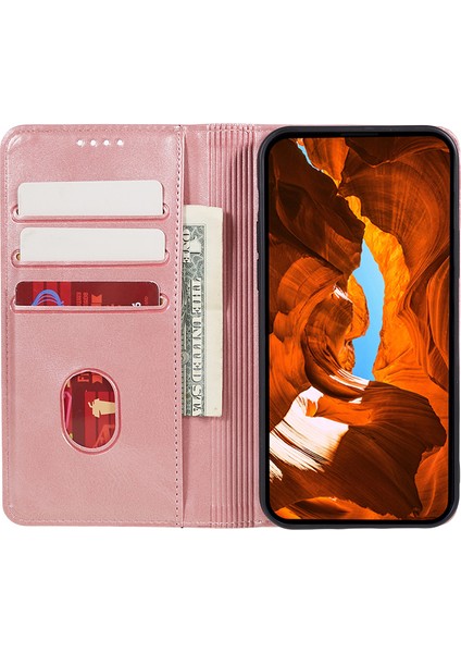 Xiaomi Redmi Note 13 4g Buzağı Dokulu Telefon Deri Kapak Cüzdanı (Yurt Dışından)