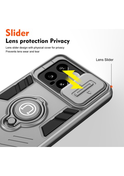 Xiaomi 14 Halka Destekli Telefon Kapağı (Yurt Dışından) modelleri