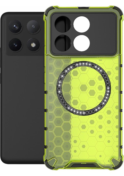 Xiaomi Poco F6 Pro 5g Manyetik Tpu+Pc Ince Telefon Kapağı (Yurt Dışından)