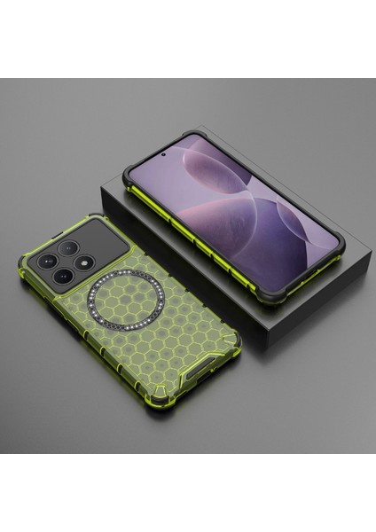 Xiaomi Poco F6 Pro 5g Manyetik Tpu+Pc Ince Telefon Kapağı (Yurt Dışından)