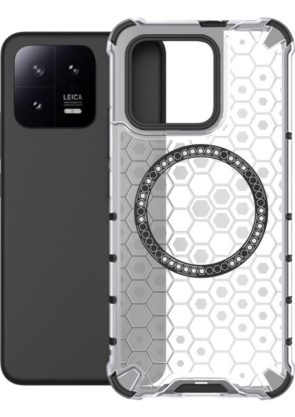 Xiaomi 13 Tpu+Pc Telefon Kılıfı Magsafe ile Uyumlu (Yurt Dışından)