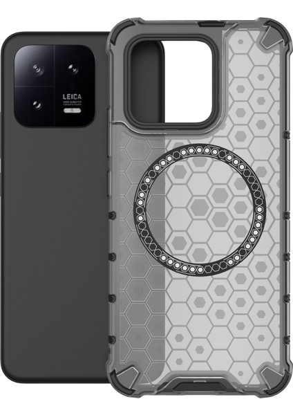 Xiaomi 13 Tpu+Pc Telefon Kılıfı Magsafe ile Uyumlu (Yurt Dışından)