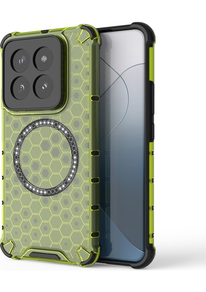 Xiaomi 14 Pro Manyetik Tpu + Pc Telefon Kapağı (Yurt Dışından)