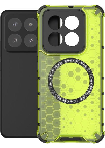 Xiaomi 14 Pro Manyetik Tpu + Pc Telefon Kapağı (Yurt Dışından)