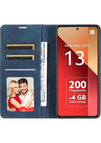 Xiaomi Redmi Note 13 Pro 4g / Poco M6 Pro 4g Pu Deri Telefon Kapağı (Yurt Dışından)