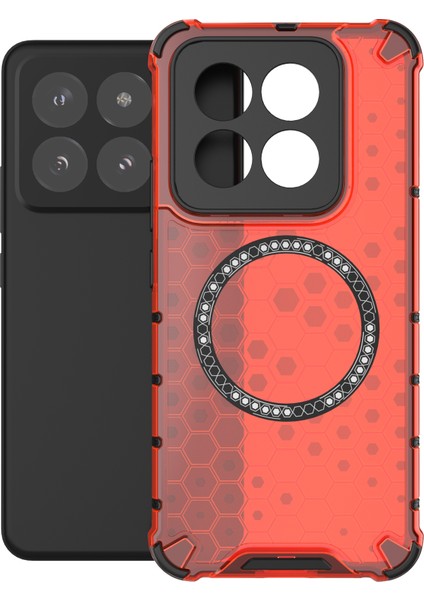 Xiaomi 14 Pro Manyetik Tpu + Pc Telefon Kapağı (Yurt Dışından)