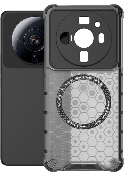 Xiaomi 12S Ultra 5g Manyetik Darbeye Dayanıklı Tpu + Pc Telefon Kapağı (Yurt Dışından) fiyatları