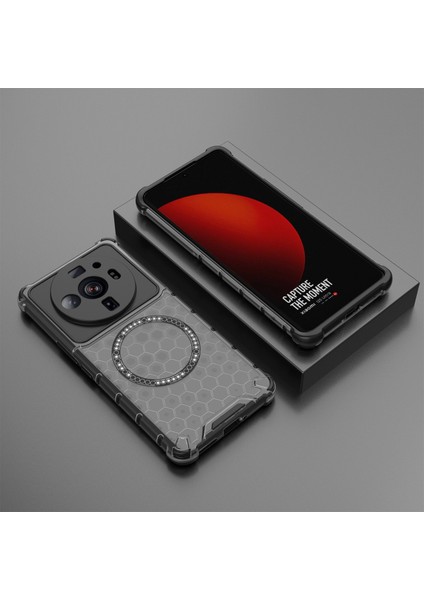 Xiaomi 12S Ultra 5g Manyetik Darbeye Dayanıklı Tpu + Pc Telefon Kapağı (Yurt Dışından) indirimleri