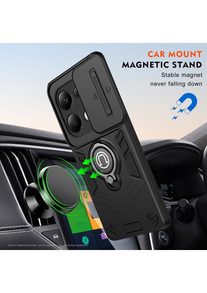 Xiaomi Redmi Note 13 Pro 4g / Poco M6 Pro 4g Destek Çubuğu ile Telefon Kapağı (Yurt Dışından) indirimleri