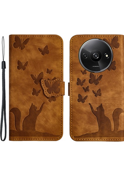 Xiaomi Poco C61 4g Pu Deri Telefon Kılıfı (Yurt Dışından)