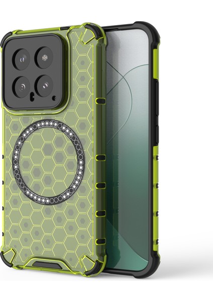 Xiaomi 14 Tpu+Pc Telefon Kılıfı Magsafe ile Uyumlu (Yurt Dışından)
