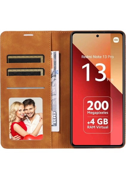 Xiaomi Redmi Note 13 Pro 4g / Poco M6 Pro 4g Pu Deri Telefon Kapağı (Yurt Dışından) fiyatları
