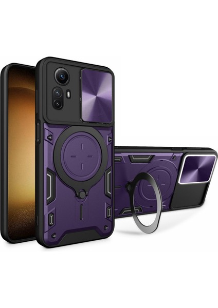 Xiaomi Redmi Note 12S 4g Anti-Drop Tpu+Pc Telefon Kılıfı ve Kickstand (Yurt Dışından)