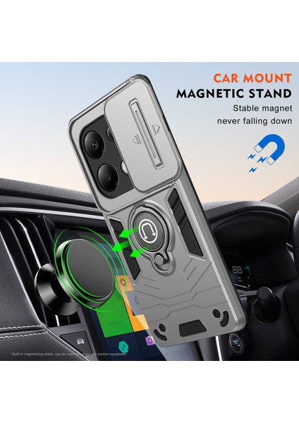 Xiaomi Redmi Note 13 Pro 4g / Poco M6 Pro 4g Destek Çubuğu ile Telefon Kapağı (Yurt Dışından) indirimleri