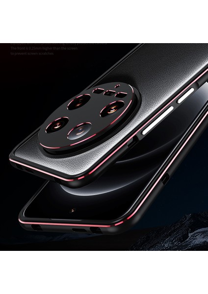 Xiaomi 14 Ultra Telefon Tampon Kılıfı Anti-Damla Metal Çerçeve Kabuk (Yurt Dışından) modelleri