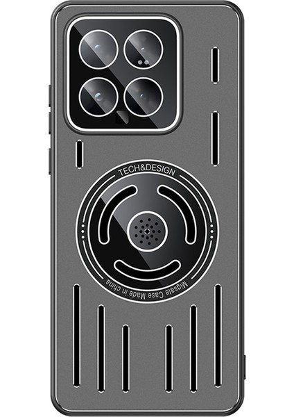 Xiaomi 14 Pro Tpu Çerçeve + Magsafe ile Uyumlu Metal Arka Telefon Kapağı (Yurt Dışından)