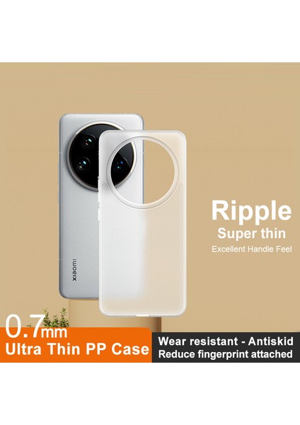 Xiaomi 14 Ultra Telefon Dalgalanma Dokusu Pp Arka Kapak (Yurt Dışından) fiyatları