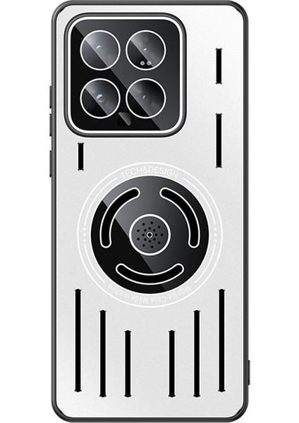 Xiaomi 14 Manyetik Tpu + Metal Isı Dağılımı Telefon Kapağı (Yurt Dışından)