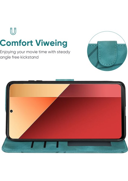 Xiaomi Redmi Note 13 Pro 4g / Poco M6 Pro 4g Ten Dokunuşlu Deri Telefon Kılıfı (Yurt Dışından) indirimleri