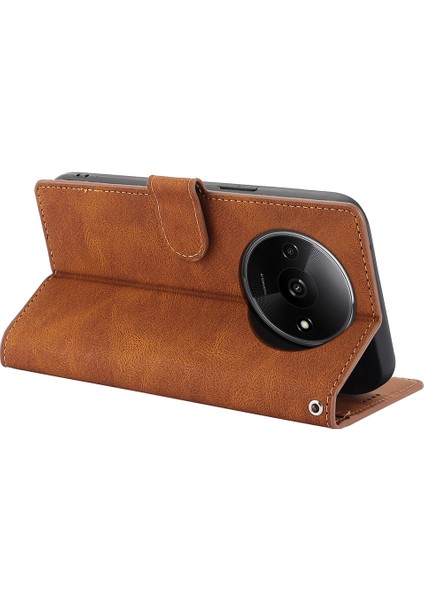 Xiaomi Poco C61 4g Telefon Manyetik Toka Deri Stand Kapağı (Yurt Dışından) modelleri