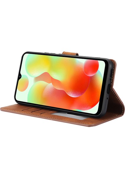 Xiaomi Poco C61 4g Telefon Manyetik Toka Deri Stand Kapağı (Yurt Dışından) fırsatları